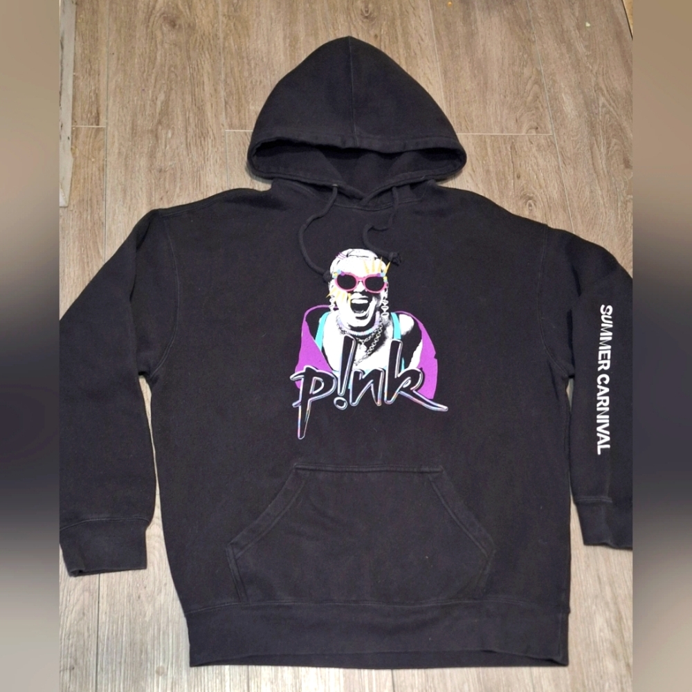 PINK Summer Carnival Tour 2023 Hoodie Sweatshirt Unisex Men's- Womans size Large